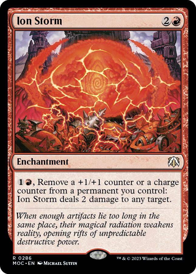 Ion Storm [Commander: March of the Machine] 286
