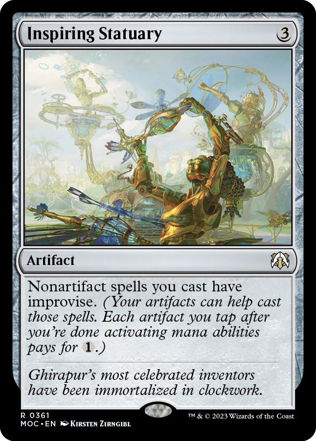 Inspiring Statuary [Commander: March of the Machine] 361