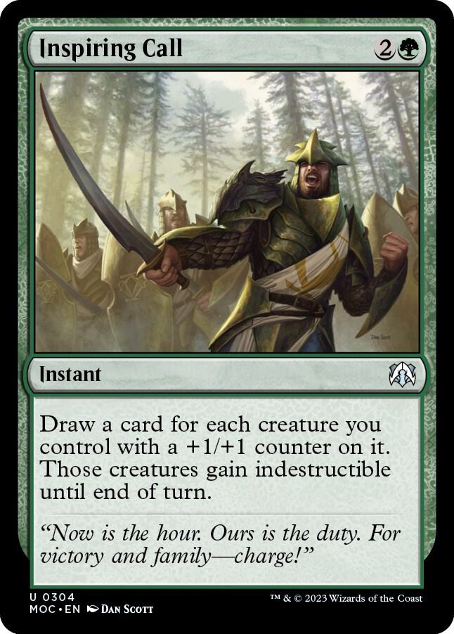 Inspiring Call [Commander: March of the Machine] 304