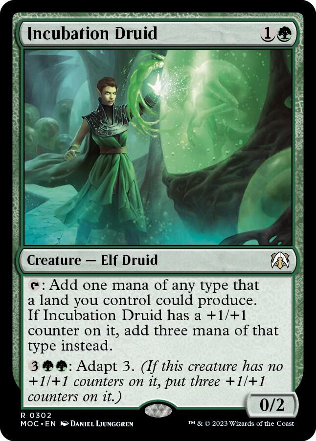 Incubation Druid [Commander: March of the Machine] 302