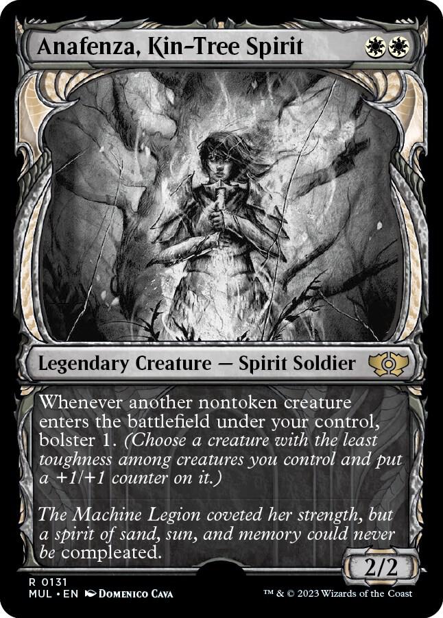 Anafenza, Kin-Tree Spirit (Halo Foil) [March of the Machine: Multiverse Legends] 131
