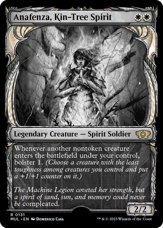 Anafenza, Kin-Tree Spirit (Halo Foil) [March of the Machine: Multiverse Legends] 131