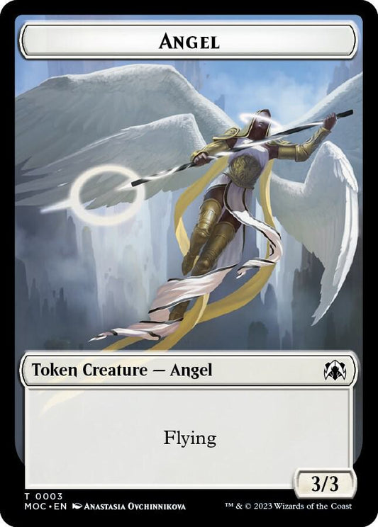 Angel // Demon Double-Sided Token [Commander: March of the Machine] 3 // 18