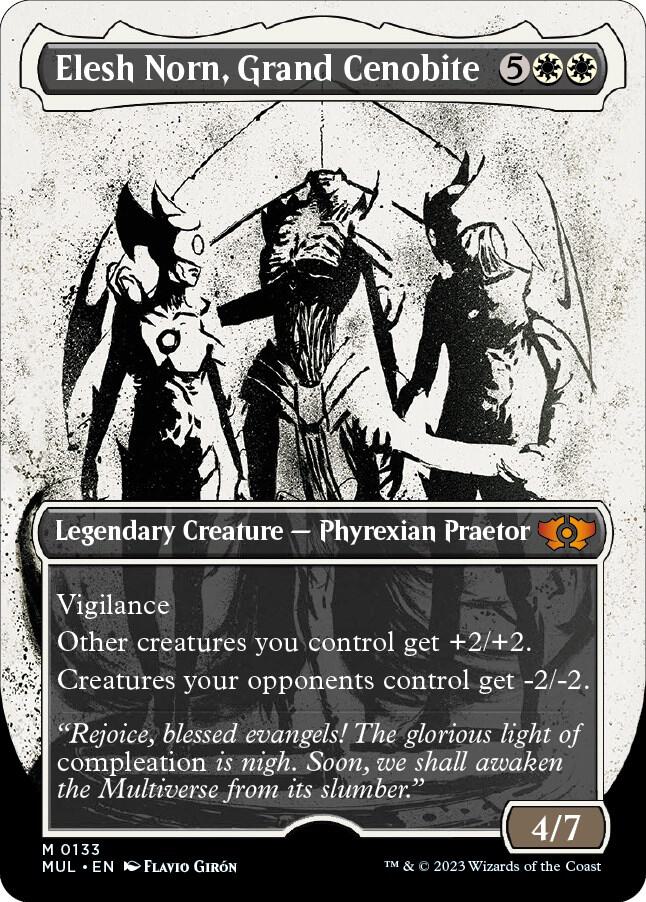 Elesh Norn, Grand Cenobite (Halo Foil) [March of the Machine: Multiverse Legends] 133