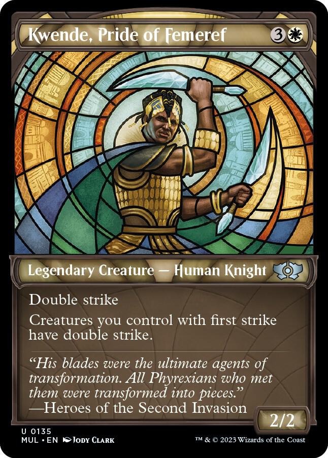 Kwende, Pride of Femeref (Halo Foil) [March of the Machine: Multiverse Legends] 135