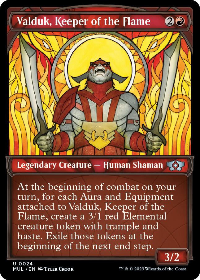 Valduk, Keeper of the Flame [March of the Machine: Multiverse Legends] 24
