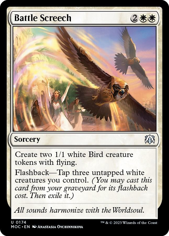 Battle Screech [Commander: March of the Machine] 174