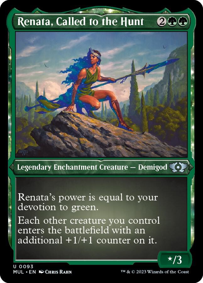 Renata, Called to the Hunt (Foil Etched) [March of the Machine: Multiverse Legends] 93