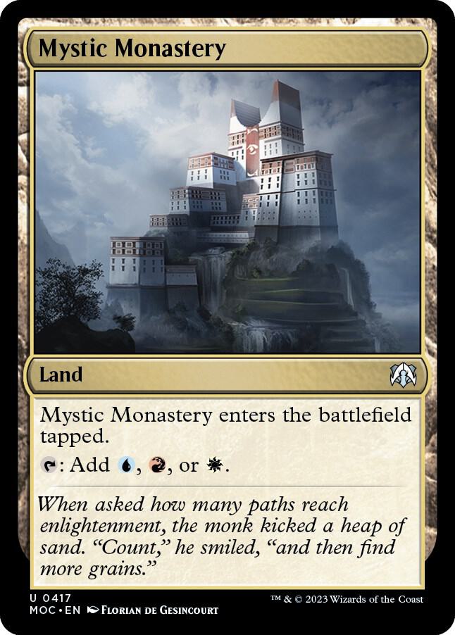 Mystic Monastery [Commander: March of the Machine] 417