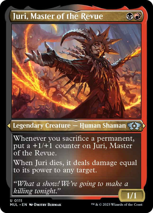 Juri, Master of the Revue (Foil Etched) [March of the Machine: Multiverse Legends] 111