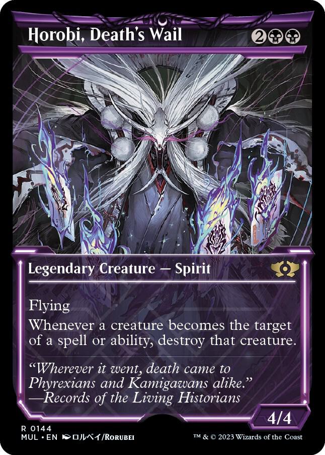 Horobi, Death's Wail (Halo Foil) [March of the Machine: Multiverse Legends] 144