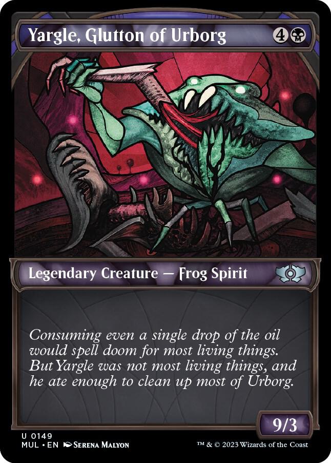 Yargle, Glutton of Urborg (Halo Foil) [March of the Machine: Multiverse Legends] 149