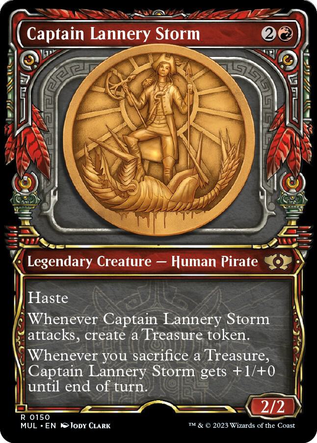 Captain Lannery Storm (Halo Foil) [March of the Machine: Multiverse Legends] 150