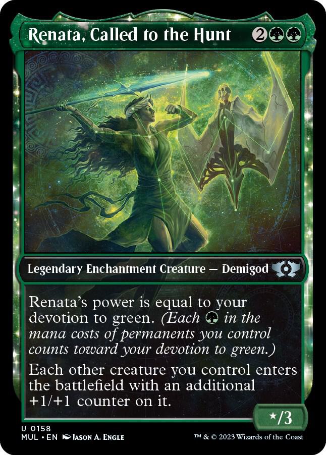 Renata, Called to the Hunt (Halo Foil) [March of the Machine: Multiverse Legends] 158