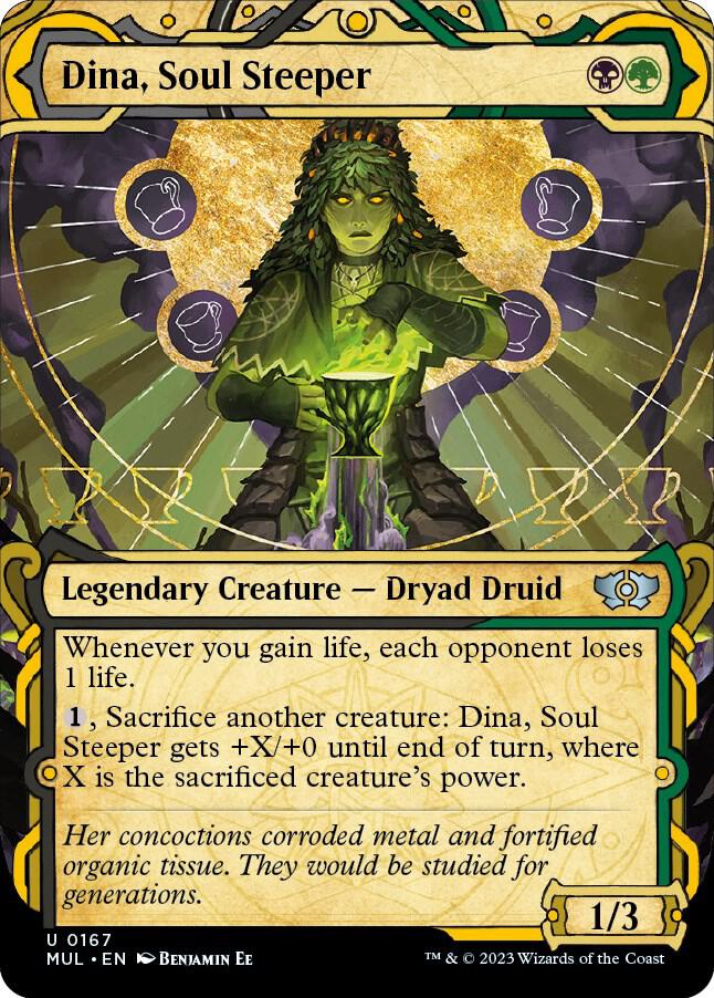 Dina, Soul Steeper (Halo Foil) [March of the Machine: Multiverse Legends] 167
