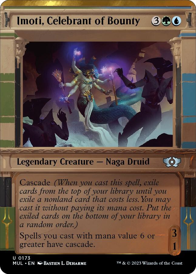 Imoti, Celebrant of Bounty (Halo Foil) [March of the Machine: Multiverse Legends] 173