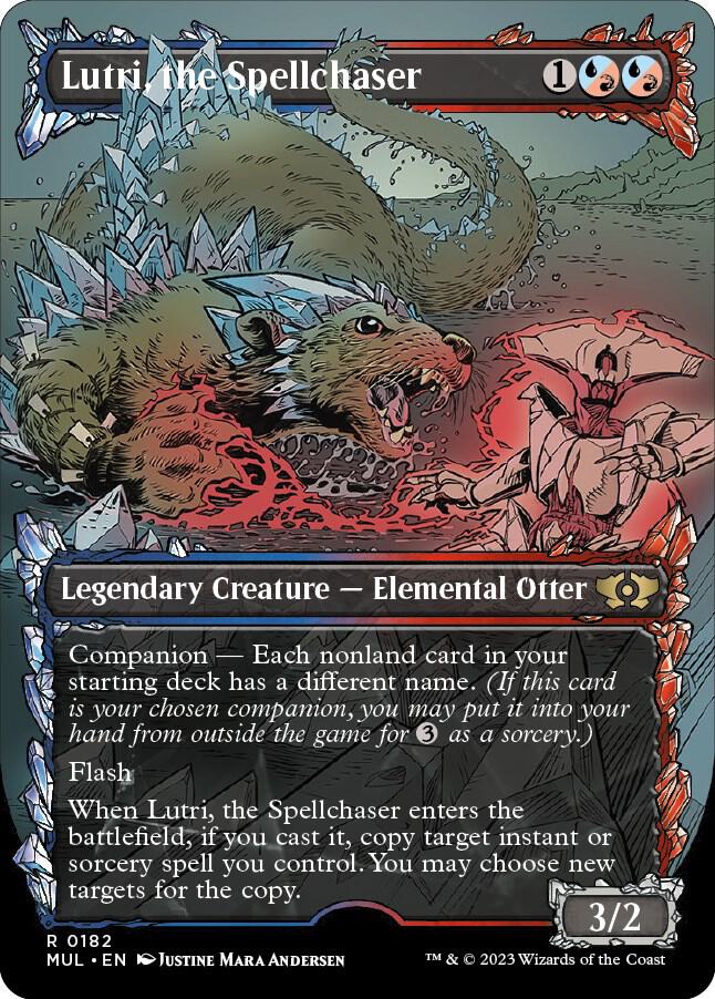 Lutri, the Spellchaser (Halo Foil) [March of the Machine: Multiverse Legends] 182