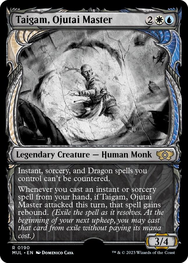 Taigam, Ojutai Master (Halo Foil) [March of the Machine: Multiverse Legends] 190