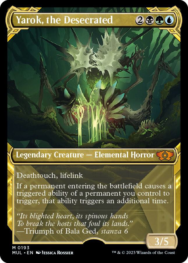 Yarok, the Desecrated (Halo Foil) [March of the Machine: Multiverse Legends] 193