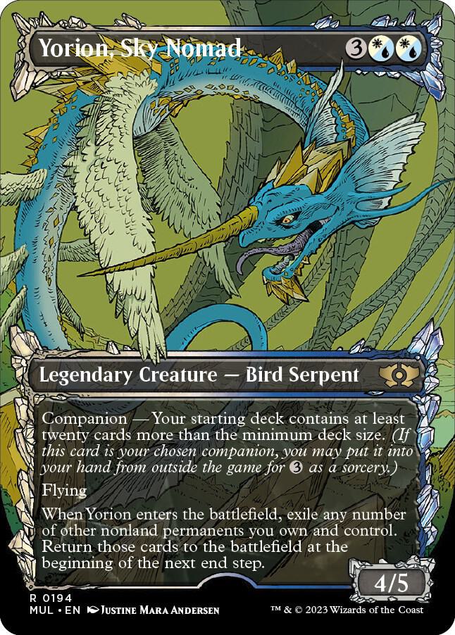 Yorion, Sky Nomad (Halo Foil) [March of the Machine: Multiverse Legends] 194