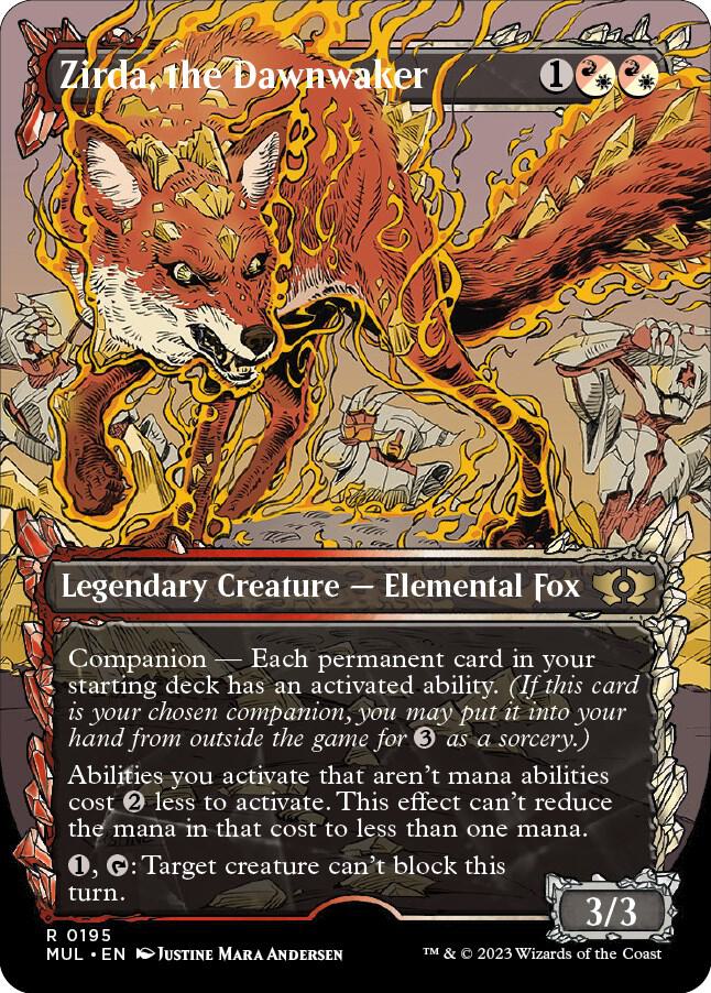 Zirda, the Dawnwaker (Halo Foil) [March of the Machine: Multiverse Legends] 195