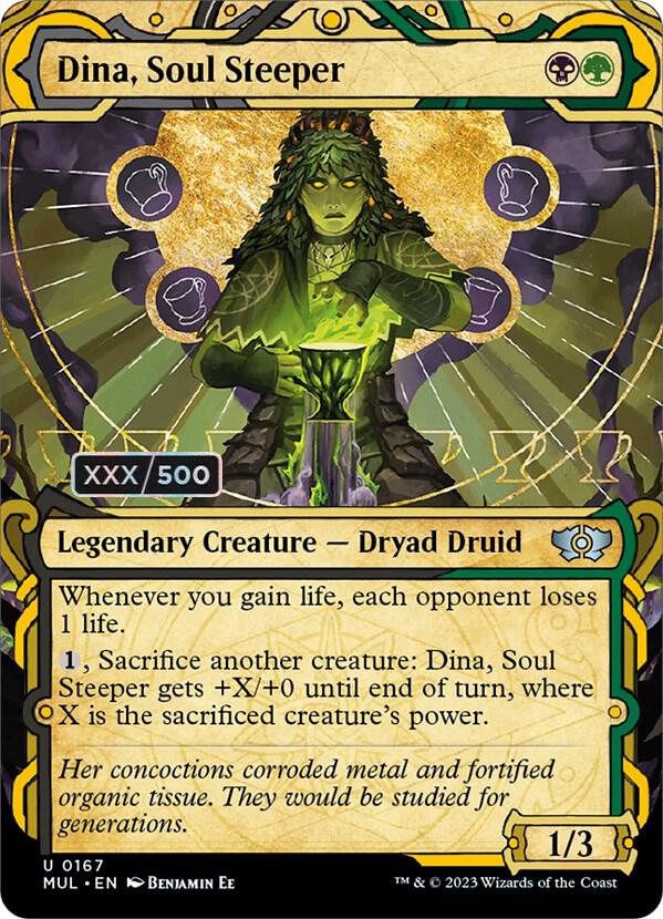 Dina, Soul Steeper (Serial Numbered) [March of the Machine: Multiverse Legends] 167