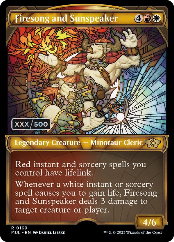 Firesong and Sunspeaker (Serial Numbered) [March of the Machine: Multiverse Legends] 169