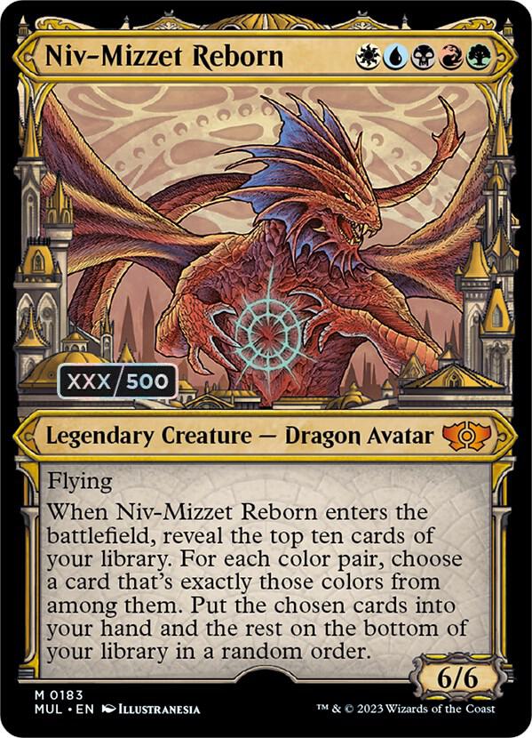 Niv-Mizzet Reborn (Serial Numbered) [March of the Machine: Multiverse Legends] 183