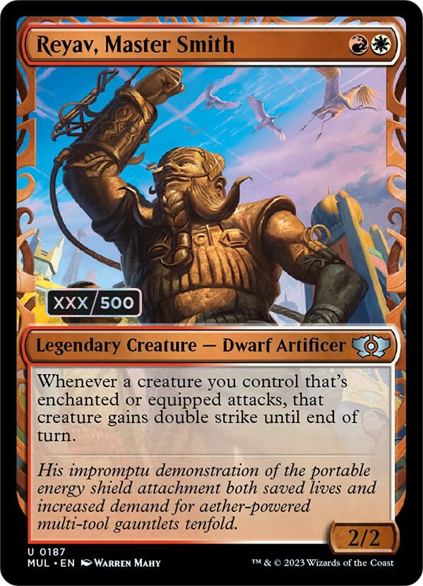 Reyav, Master Smith (Serial Numbered) [March of the Machine: Multiverse Legends] 187