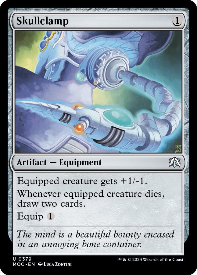 Skullclamp [Commander: March of the Machine] 379