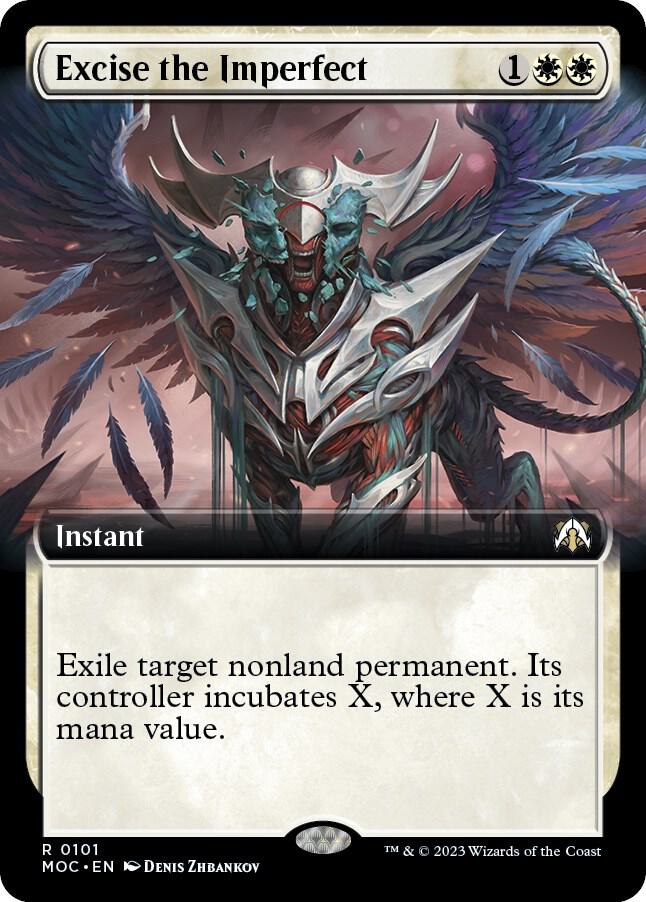 Excise the Imperfect (Extended Art) [Commander: March of the Machine] 101