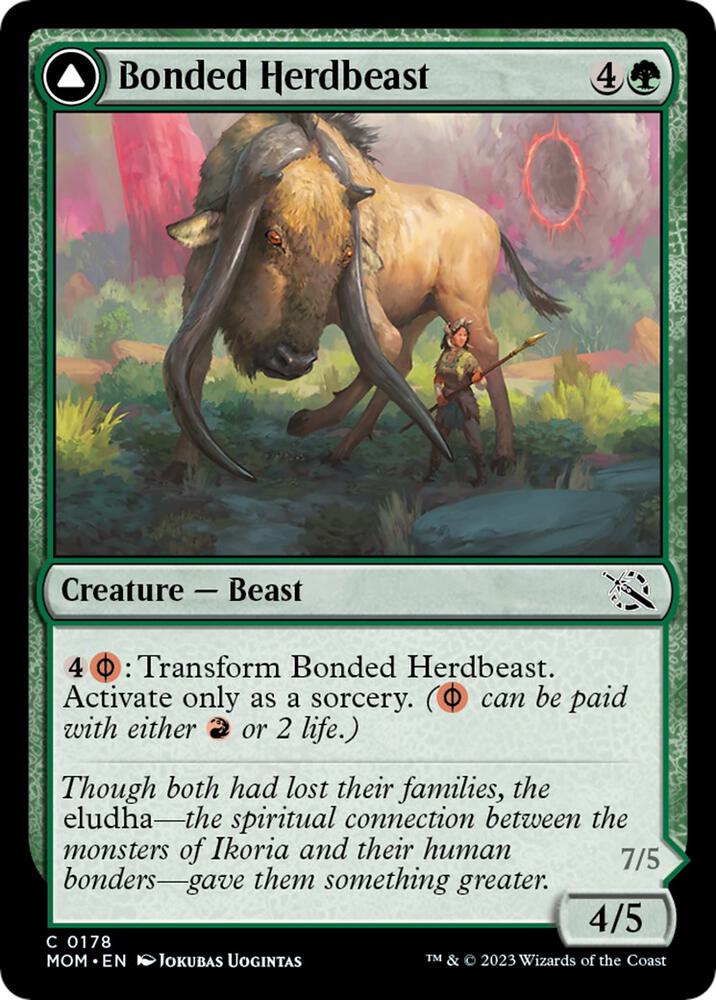 Bonded Herdbeast [March of the Machine] 178