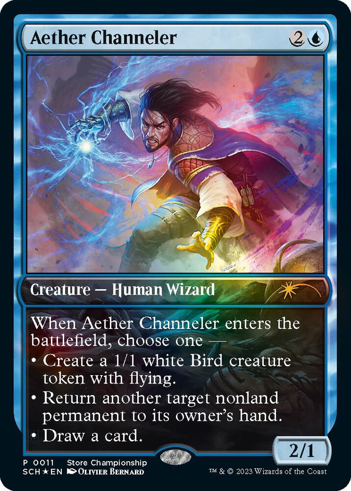 Aether Channeler [Game Day & Store Championship Promos] 11
