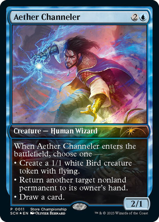 Aether Channeler [Game Day & Store Championship Promos] 11