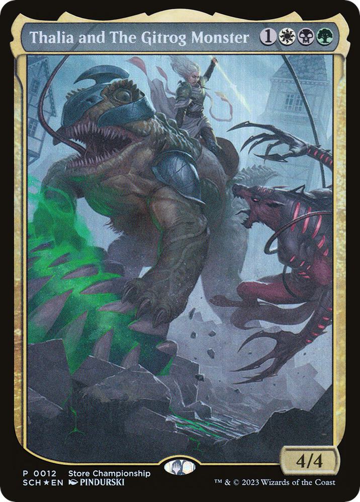 Thalia and The Gitrog Monster [Game Day & Store Championship Promos] 12