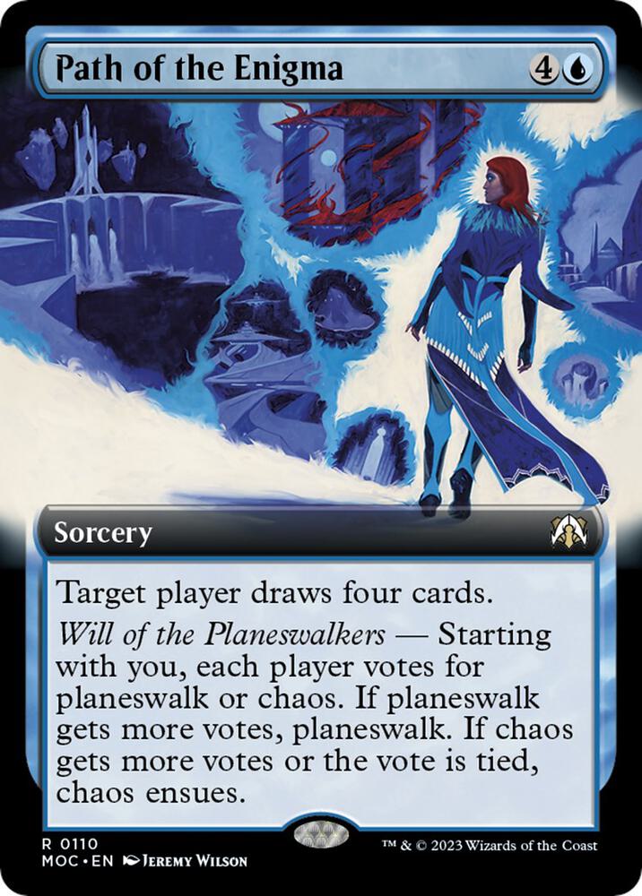 Path of the Enigma (Extended Art) [Commander: March of the Machine] 110