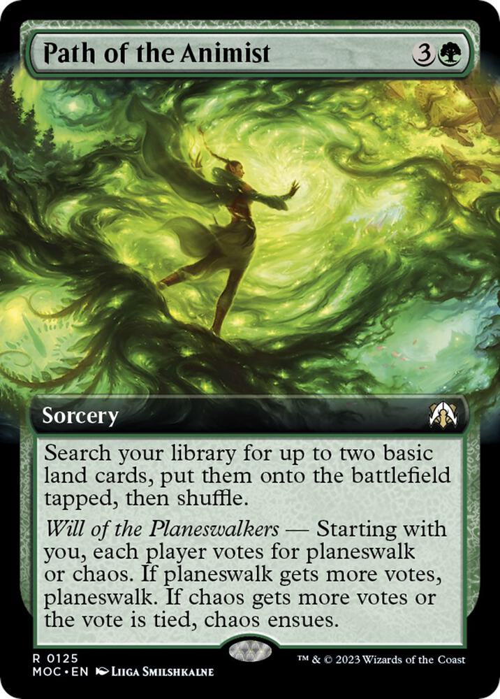 Path of the Animist (Extended Art) [Commander: March of the Machine] 125