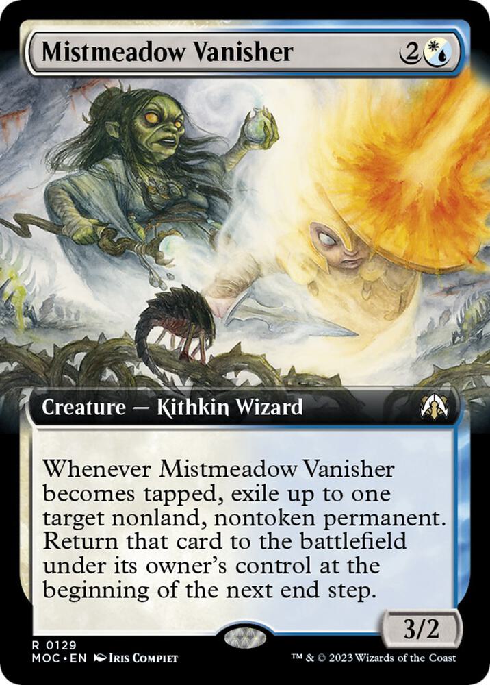 Mistmeadow Vanisher (Extended Art) [Commander: March of the Machine] 129
