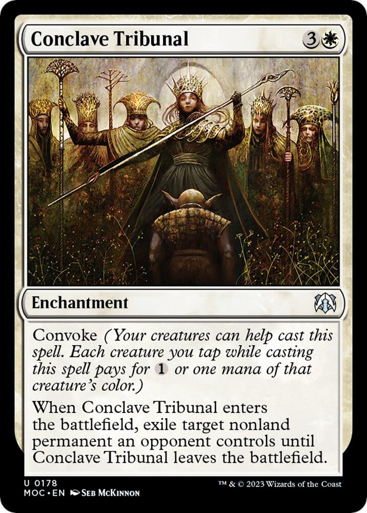 Conclave Tribunal [Commander: March of the Machine] 178