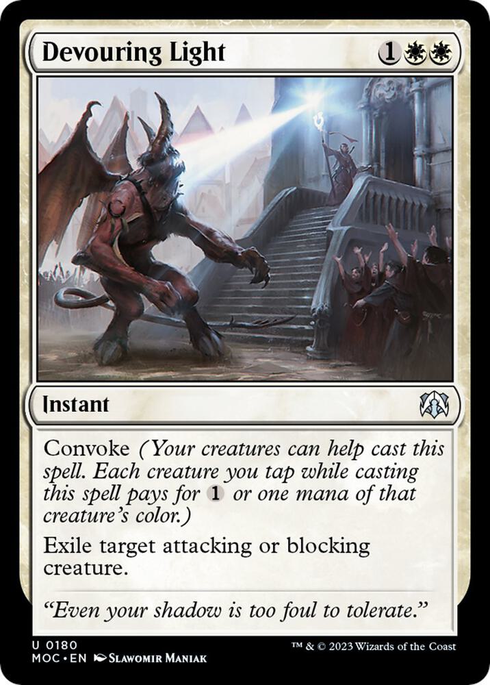 Devouring Light [Commander: March of the Machine] 180