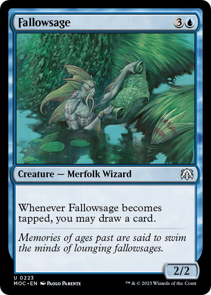 Fallowsage [Commander: March of the Machine] 223