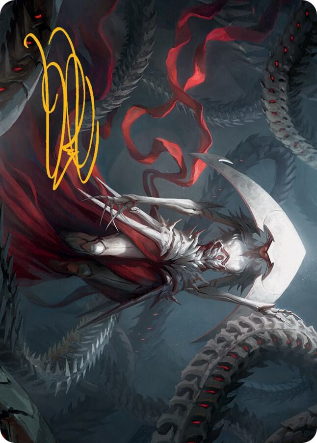 Elesh Norn Art Card (Gold-Stamped Signature) [Art Series: March of the Machine] 4