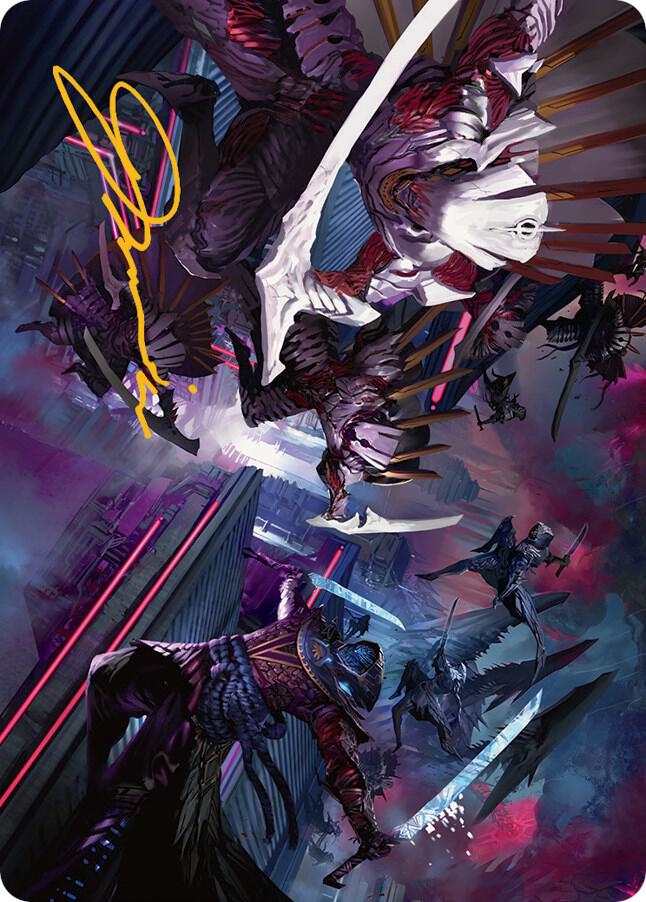 Invasion of Kamigawa Art Card (Gold-Stamped Signature) [Art Series: March of the Machine] 12
