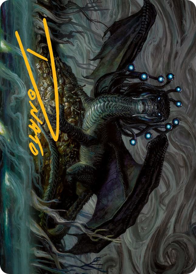 Oculus Whelp Art Card (Gold-Stamped Signature) [Art Series: March of the Machine] 15