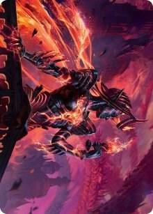Ayara, Furnace Queen Art Card [Art Series: March of the Machine] 21
