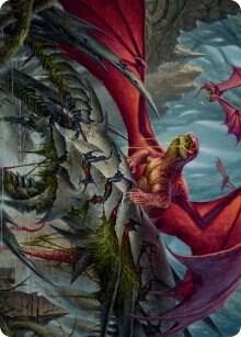 Hoarding Broodlord Art Card [Art Series: March of the Machine] 23