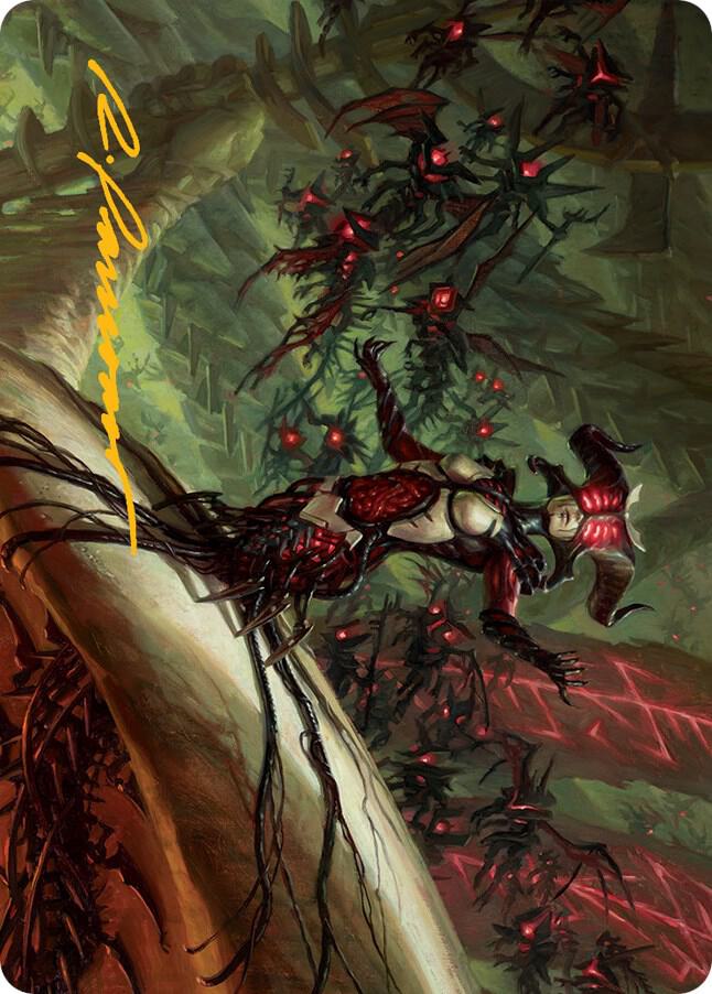 Sheoldred Art Card (Gold-Stamped Signature) [Art Series: March of the Machine] 28
