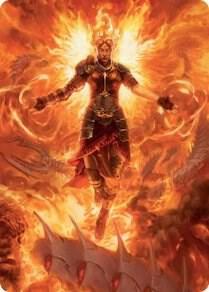 Chandra, Hope's Beacon Art Card [Art Series: March of the Machine] 30