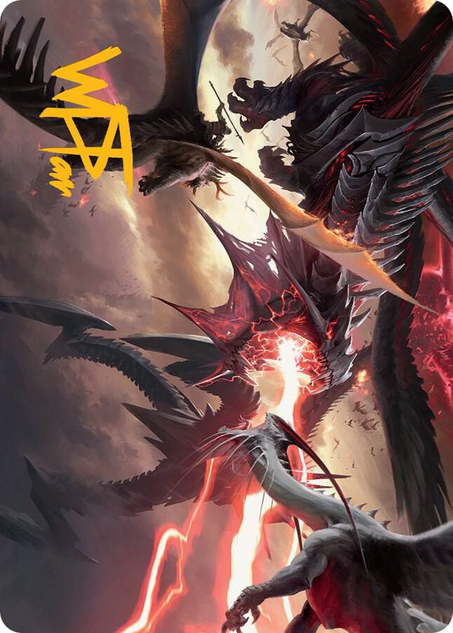 Invasion of Tarkir Art Card (Gold-Stamped Signature) [Art Series: March of the Machine] 34