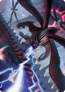 Defiant Thundermaw Art Card [Art Series: March of the Machine] 35
